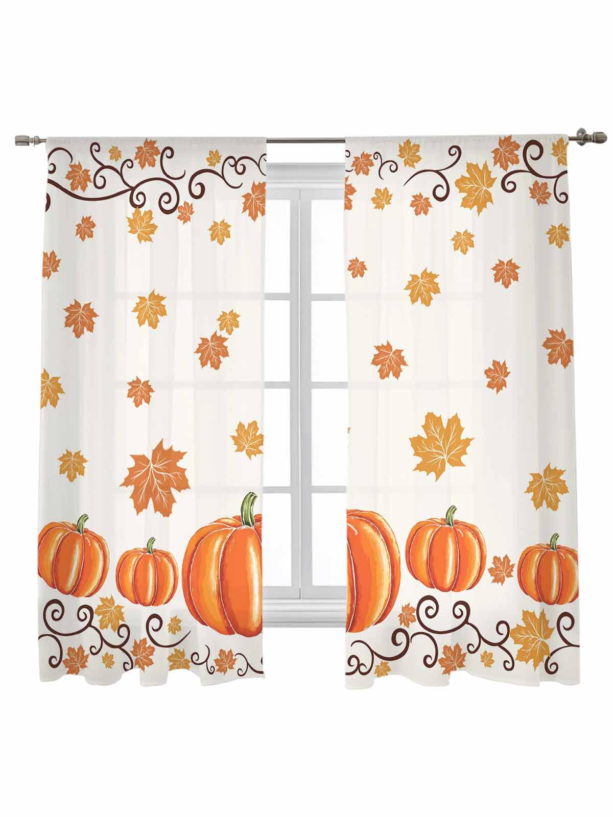 Oil Modern Paintings Abstract Sheer Curtains 84 Inch Length 2 Panels Set, Geometric Artwork Grey and Brown Semi Transparent Voile Rod Pocket Curtains for Living Dining Room Bedroom Drapes