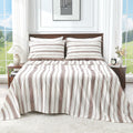 King 100% Linen 4-Piece Sheet Set, Breathable All-Season Bedding